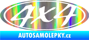 Samolepka 4x4 varianta 008 Holografická