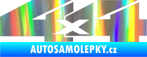 Samolepka 4x4 varianta 018 Holografická