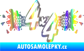 Samolepka 4x4 varianta 023 Holografická