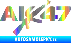 Samolepka AK 47 Holografická
