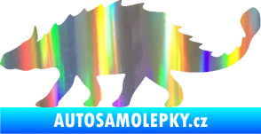 Samolepka Ankylosaurus 001 levá Holografická