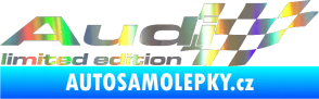 Samolepka Audi limited edition pravá Holografická
