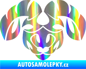 Samolepka Beran zvěrokruh 003  Holografická