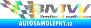 Samolepka BMW limited edition levá Holografická