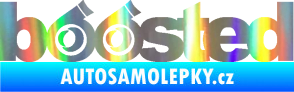 Samolepka Boosted turbo Holografická