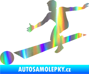 Samolepka Bowling 001 levá Holografická