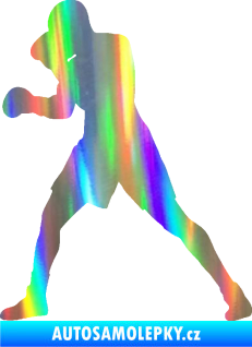 Samolepka Boxer 001 levá Holografická