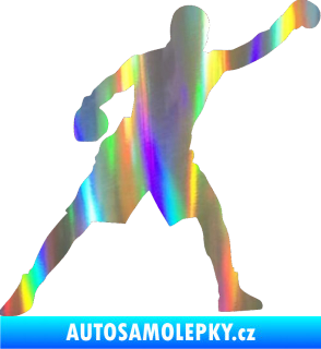 Samolepka Boxer 002 pravá Holografická