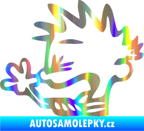 Samolepka Boy tůdle nůdle levá Holografická