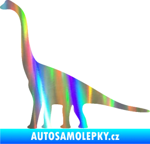 Samolepka Brachiosaurus 001 levá Holografická