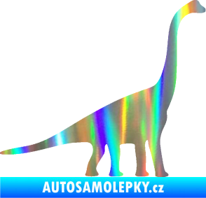 Samolepka Brachiosaurus 001 pravá Holografická