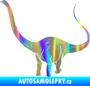 Samolepka Brachiosaurus 002 levá Holografická