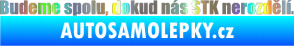 Samolepka Budeme spolu, dokud nás STK nerozdělí Holografická