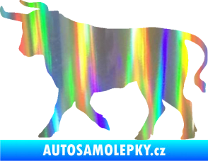 Samolepka Býk 011 levá Holografická