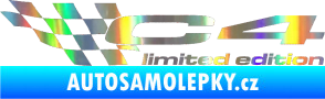 Samolepka C4 limited edition levá Holografická