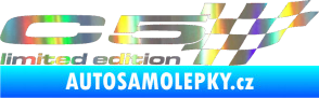 Samolepka C5 limited edition pravá Holografická