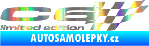 Samolepka C6 limited edition pravá Holografická