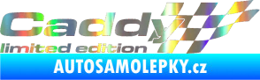 Samolepka Caddy limited edition pravá Holografická