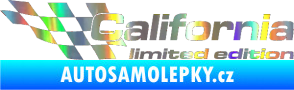 Samolepka California limited edition levá Holografická