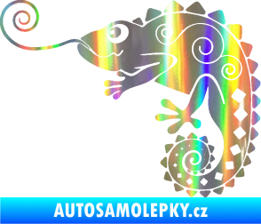 Samolepka Chameleon 004 levá Holografická