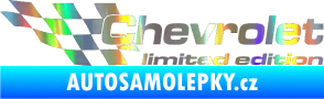 Samolepka Chevrolet limited edition levá Holografická