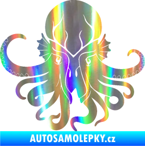 Samolepka Chobotnice 002 levá Holografická