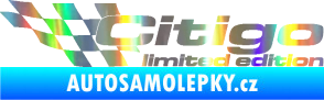 Samolepka Citigo limited edition levá Holografická
