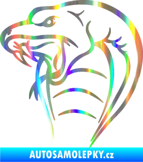 Samolepka Cobra 008 levá Holografická