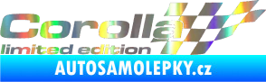 Samolepka Corolla limited edition pravá Holografická