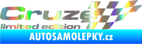 Samolepka Cruze limited edition pravá Holografická