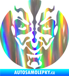 Samolepka Ďábel 001 Holografická