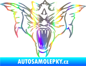 Samolepka Ďábel 003 pravá Holografická