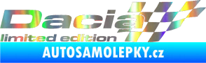 Samolepka Dacia limited edition pravá Holografická