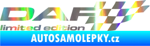 Samolepka DAF limited edition pravá Holografická