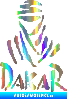 Samolepka Dakar 001 Holografická