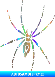 Samolepka Pavouk 011 - pravá Holografická