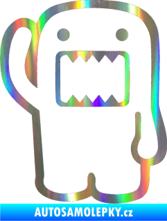 Samolepka Domo 001 levá hello Holografická