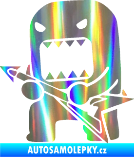 Samolepka Domo 003 levá rocker Holografická