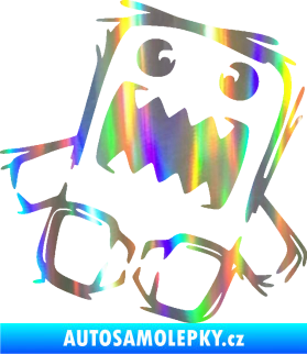 Samolepka Domo 009 pravá crazy Holografická