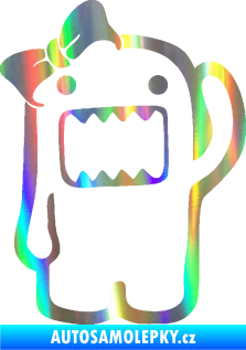 Samolepka Domo 011 levá girl Holografická