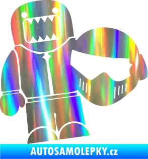 Samolepka Domo 014 pravá Stig Holografická