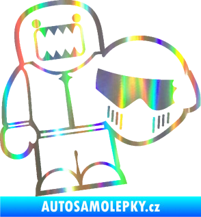 Samolepka Domo 015 levá  Stig Holografická