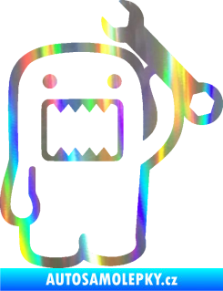 Samolepka Domo 022 pravá mechanik Holografická