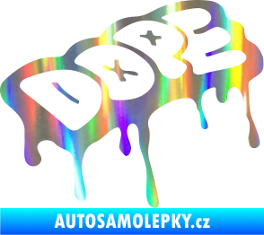 Samolepka Dope Holografická
