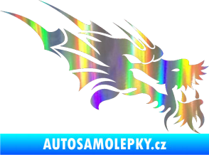 Samolepka Dragon 001 pravá Holografická