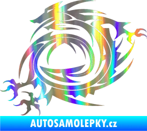 Samolepka Dragon 002 levá Holografická
