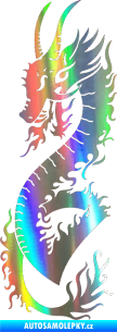 Samolepka Dragon 003 levá Holografická