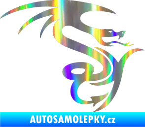Samolepka Dragon 006 pravá Holografická