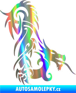 Samolepka Dragon 007 pravá Holografická