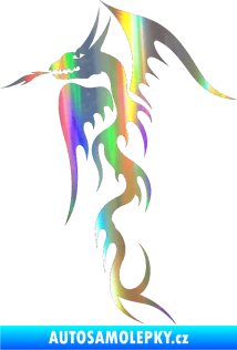 Samolepka Dragon 013 levá Holografická